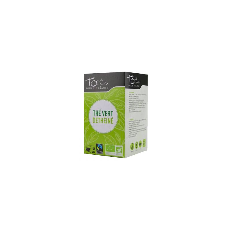 Thé Vert déthéiné 20 sachets