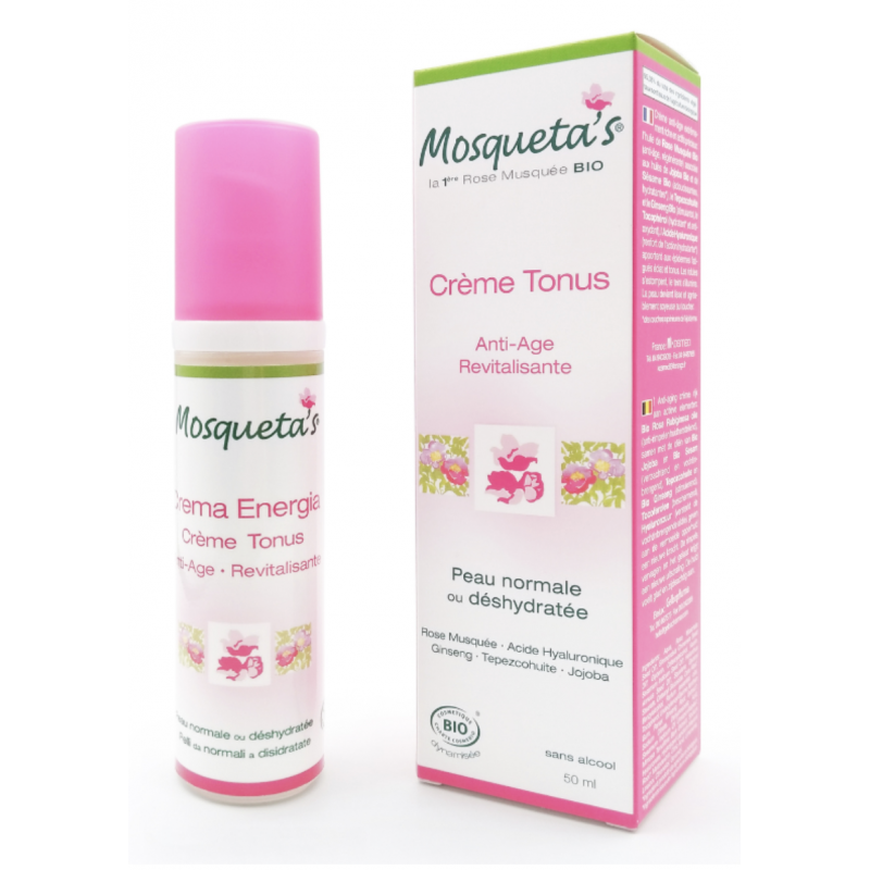 Crème Tonus Anti-Rides Bio - Flacon 50 ml