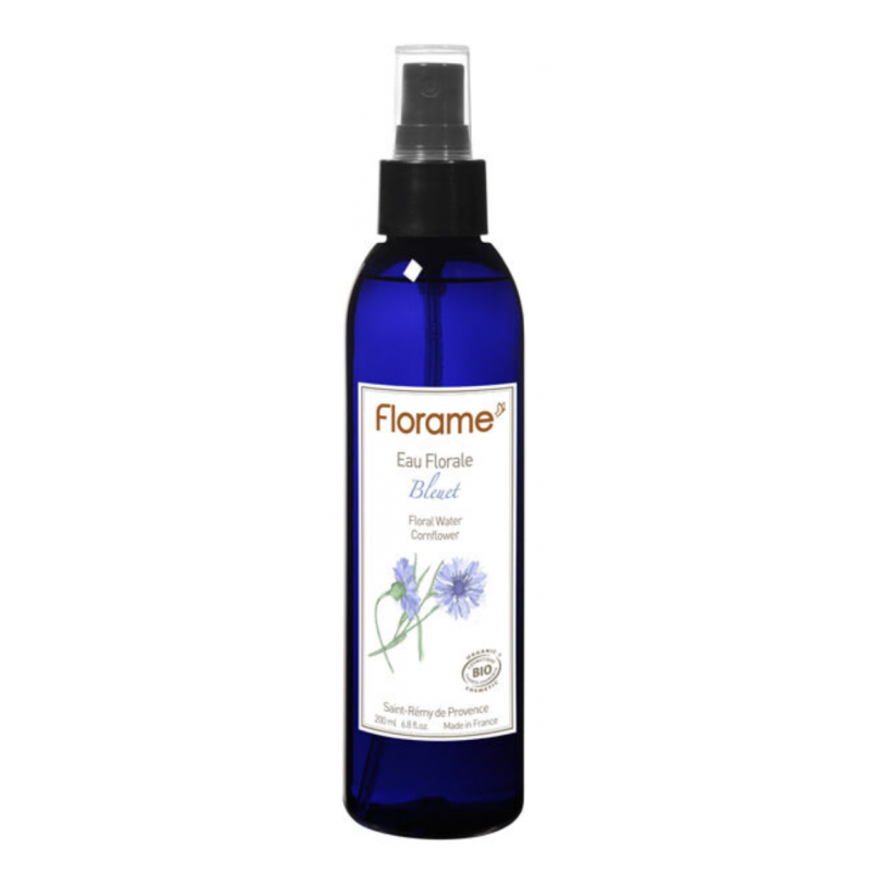 Eau florale de Bleuet Bio - Vaporisateur 200ml