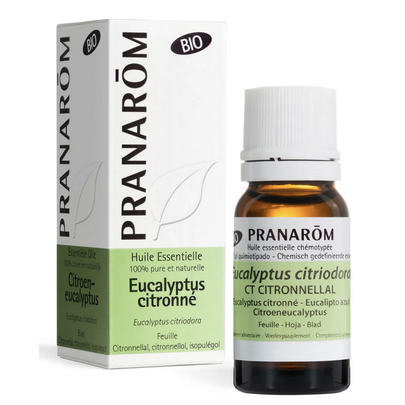 Huile Essenteille Eucalypstus Citronné Bio 10 ml