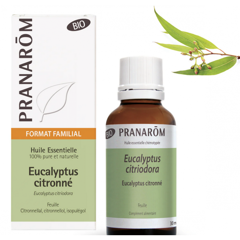 Huile Essentielle Eucalyptus Citronné 30 ml bio