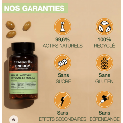 Energy - Aromaboost - 60 Capsules