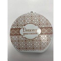 Petite Valisette Métal "Douceur Gourmande"