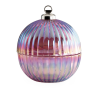 Bonbonniere Boule Mauve Brillante