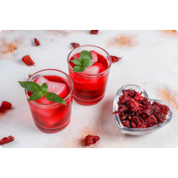 Hibiscus Fleur Bio - sachet vrac 100g
