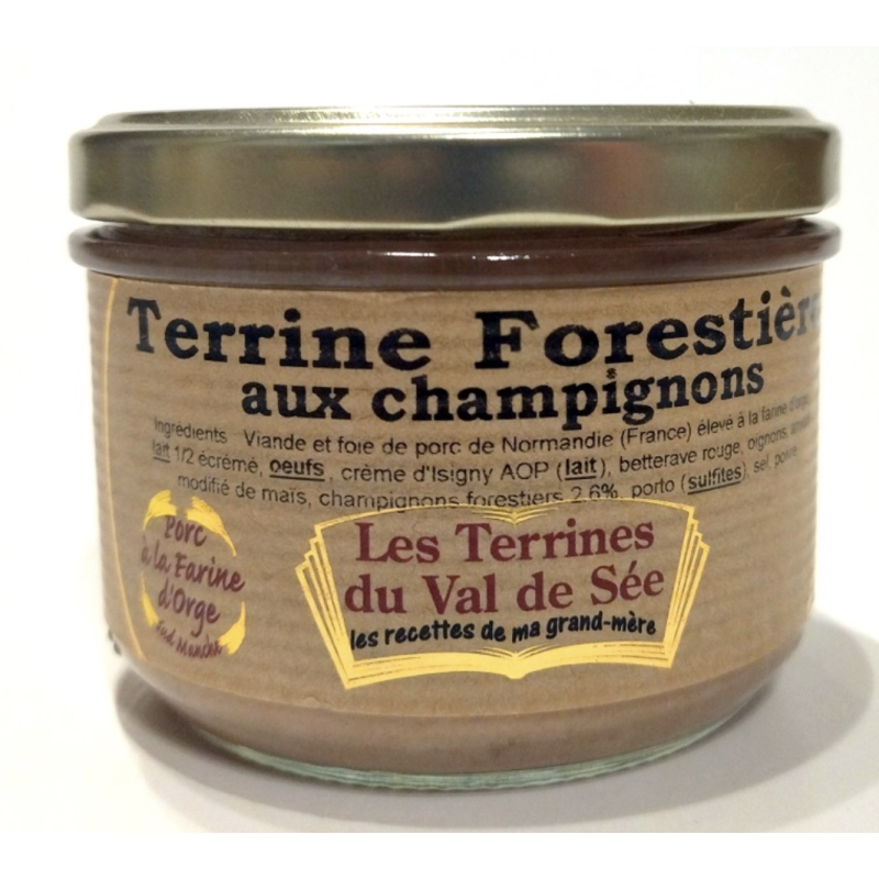 Terrine Forestière aux champignons