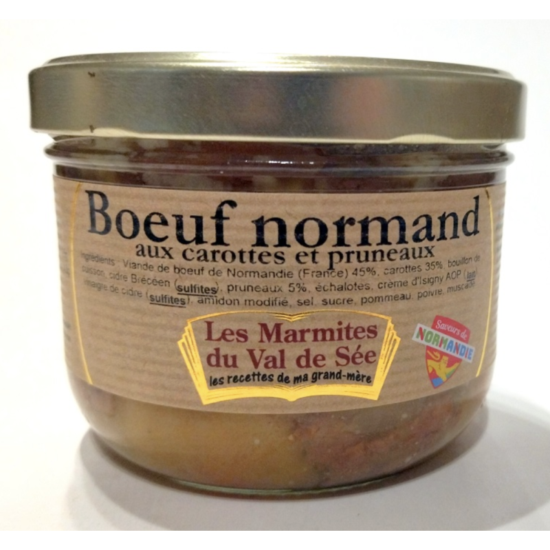 Boeuf Normand aux carottes 380G