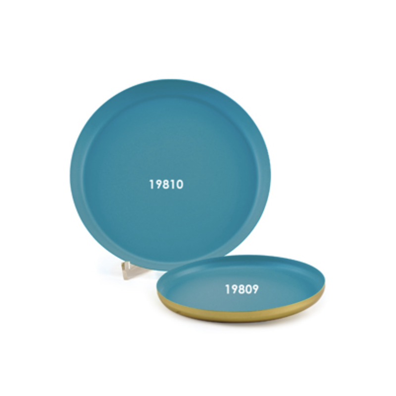 Plateau Métal Turquoise Grand Modèle