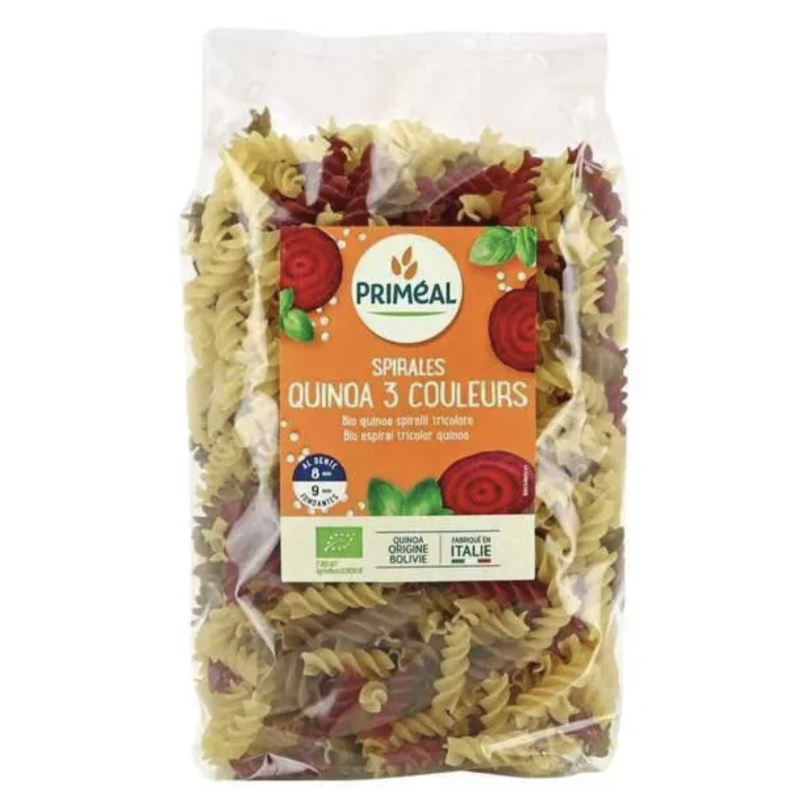 Spirales 3 couleurs Quinoa 500g