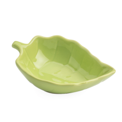 Plat feuille vert
