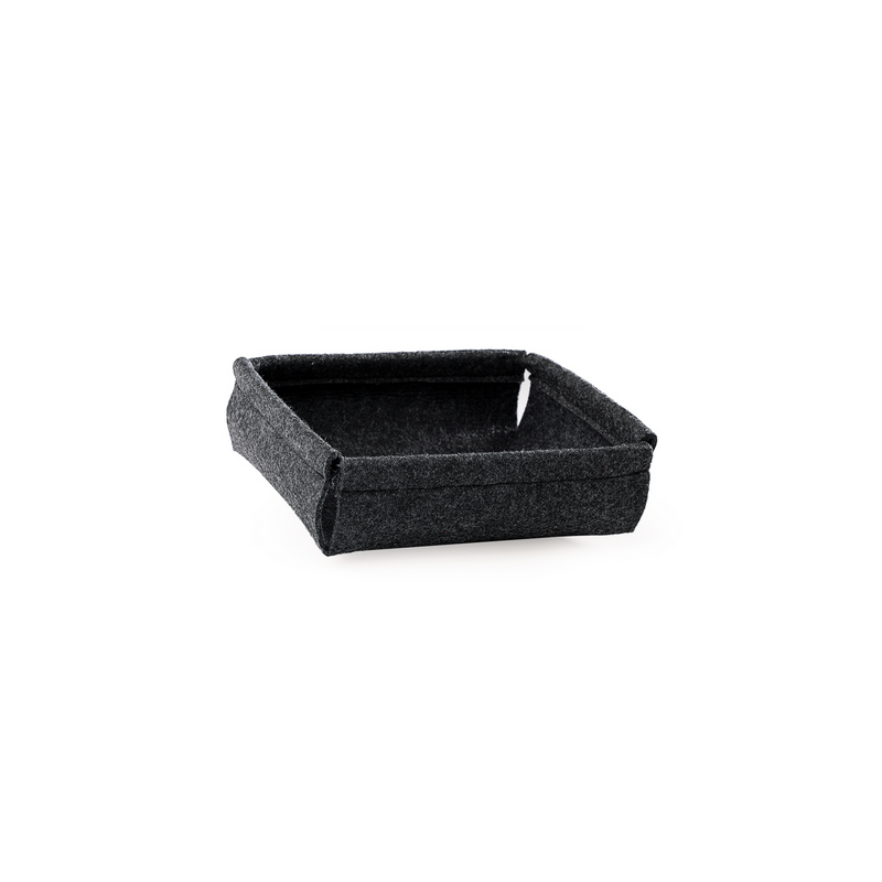 Panier à pain gris anthracite