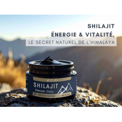 Shilajit Résine 70% d'acide...