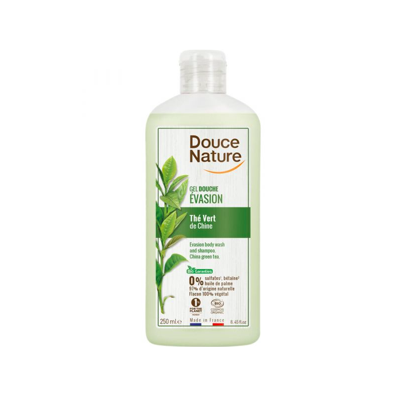 Gel douche Evasion, thé vert, 250 ml