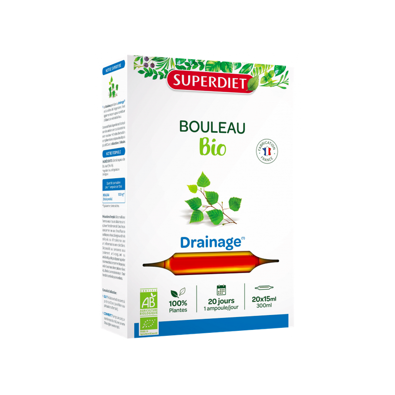 Sève de bouleau BIO 20 ampoules