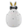 Bonbonnière lapin noeud noir